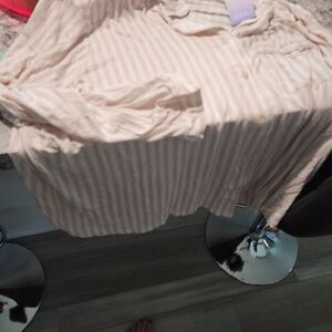 Sonoma Pink Striped Pajama Set 3x Stretchy